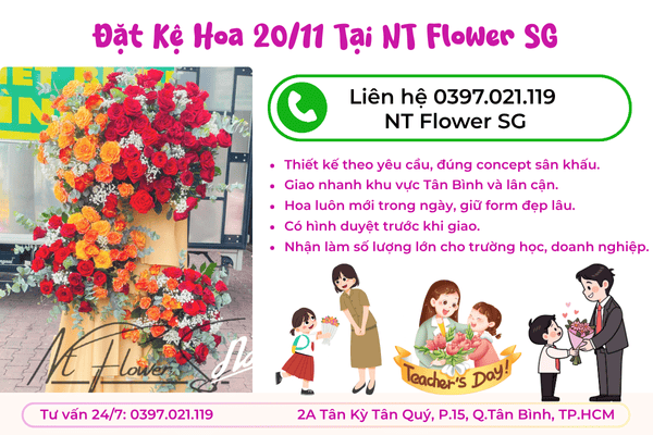 Kệ Hoa Chúc Mừng 2011